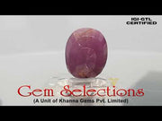 5.52 Ratti Natural Neo Burma Ruby with Govt. Lab Certificate-(5661)